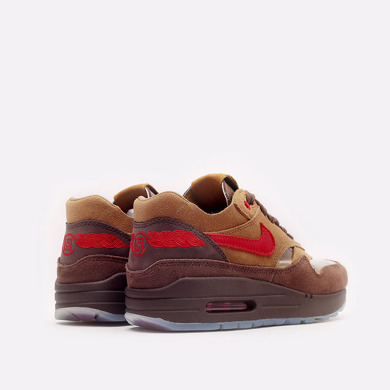 мужские коричневые кроссовки Nike Air max 1 Clot DD1870-200 - цена, описание, фото 6